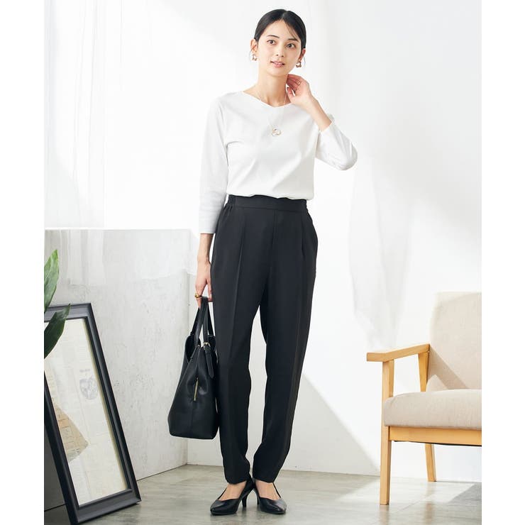 VネックスムースTシャツ | a.v.v【WOMEN】 | 詳細画像6 