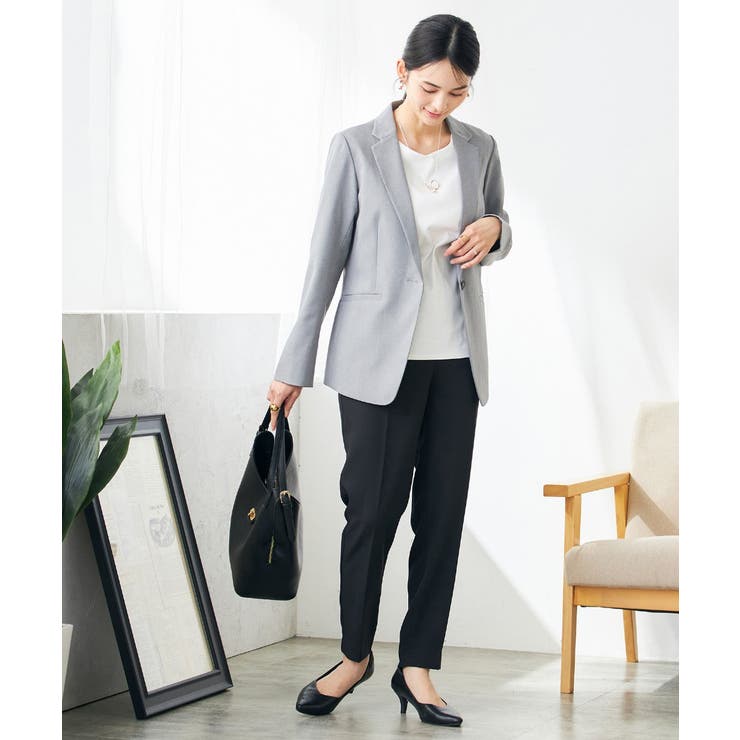 VネックスムースTシャツ | a.v.v【WOMEN】 | 詳細画像8 