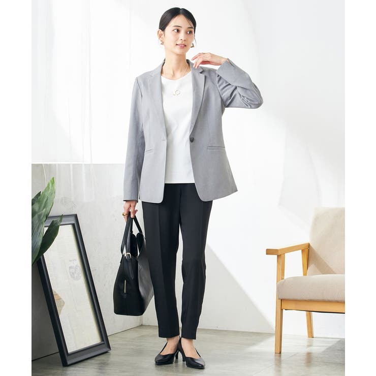 VネックスムースTシャツ | a.v.v【WOMEN】 | 詳細画像9 