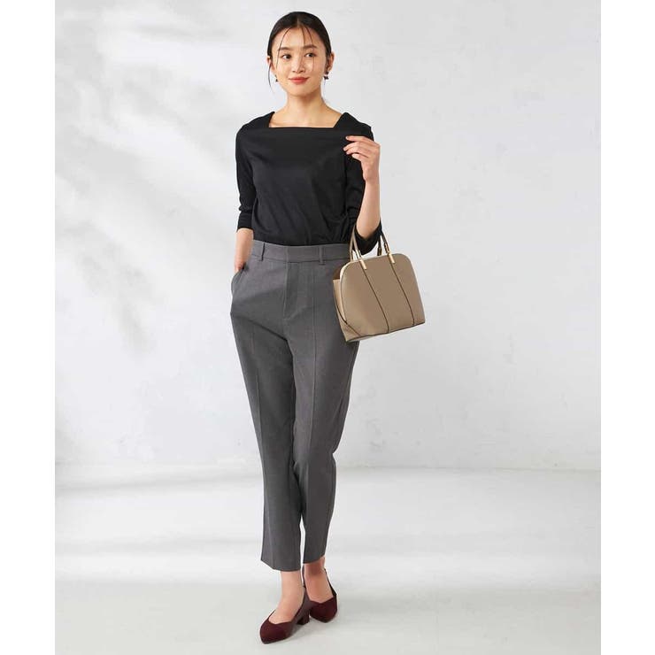 スクエアネックスムースTシャツ | a.v.v【WOMEN】 | 詳細画像17 