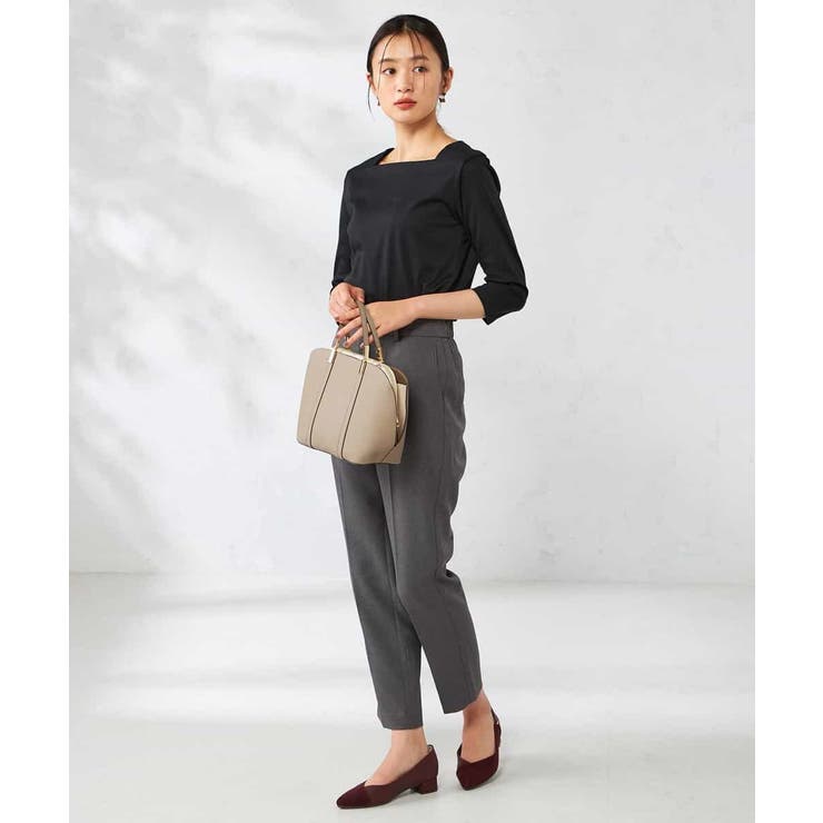 スクエアネックスムースTシャツ | a.v.v【WOMEN】 | 詳細画像20 