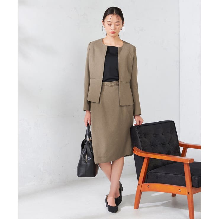 スクエアネックスムースTシャツ | a.v.v【WOMEN】 | 詳細画像25 