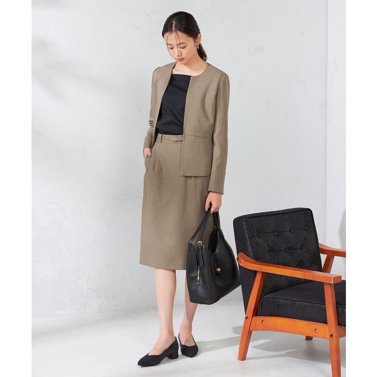 スクエアネックスムースTシャツ | a.v.v【WOMEN】 | 詳細画像26 