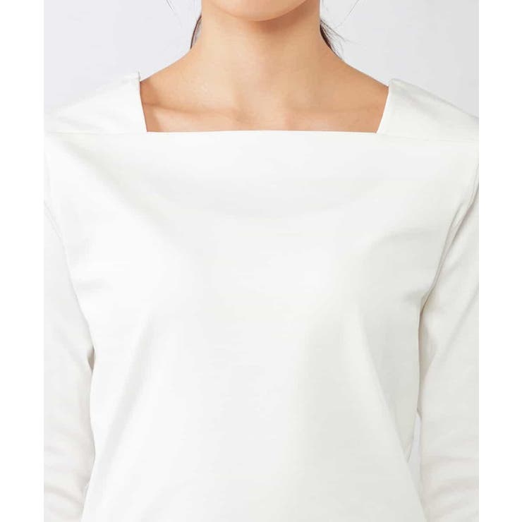 スクエアネックスムースTシャツ | a.v.v【WOMEN】 | 詳細画像31 