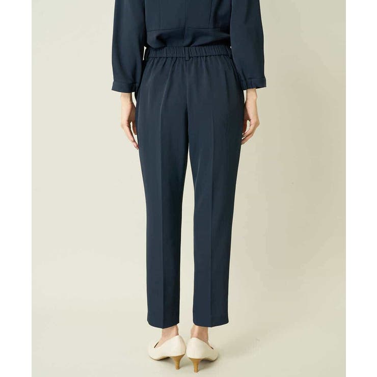 【洗える イージーケア】サテンストレッチスリムテーパードパンツ【セットアップ対応… | a.v.v【WOMEN】 | 詳細画像40 