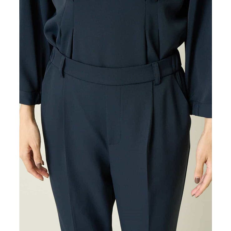 【洗える イージーケア】サテンストレッチスリムテーパードパンツ【セットアップ対応… | a.v.v【WOMEN】 | 詳細画像42 