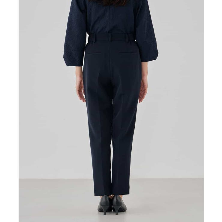 【洗える/ストレッチ/セットアップ対応】ダブルクロステーパードパンツ | a.v.v【WOMEN】 | 詳細画像35 