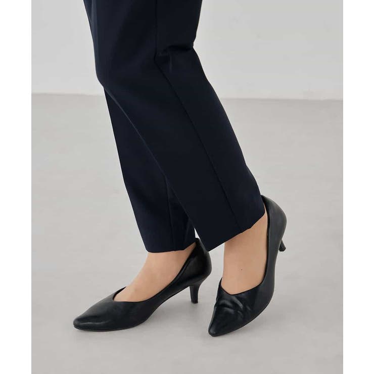 【洗える/ストレッチ/セットアップ対応】ダブルクロステーパードパンツ | a.v.v【WOMEN】 | 詳細画像38 