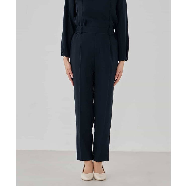 サテンテーパードパンツ【洗える/速乾/毛玉になりにくい/イージーケア】 | a.v.v【WOMEN】 | 詳細画像36 