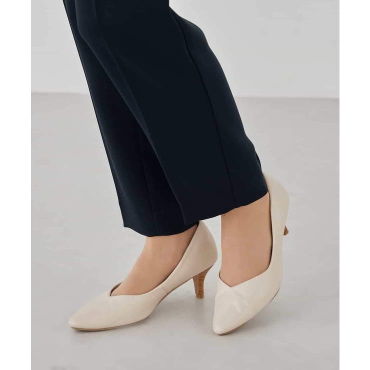 サテンテーパードパンツ【洗える/速乾/毛玉になりにくい/イージーケア】 | a.v.v【WOMEN】 | 詳細画像42 