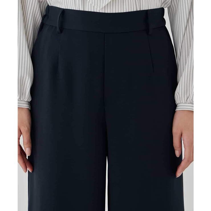 サテンワイドクロップドパンツ【洗える/速乾/毛玉になりにくい/イージーケア】 | a.v.v【WOMEN】 | 詳細画像24 