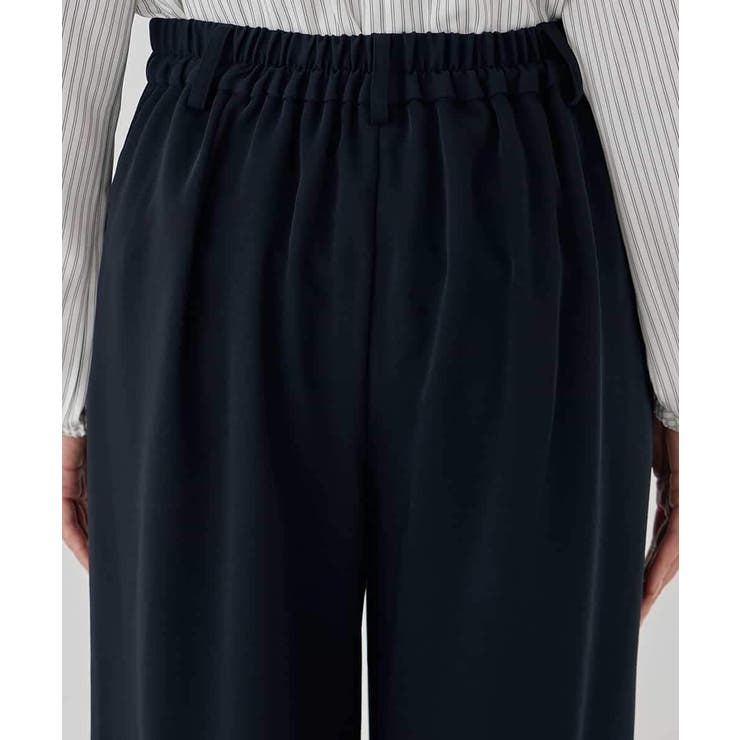 サテンワイドクロップドパンツ【洗える/速乾/毛玉になりにくい/イージーケア】 | a.v.v【WOMEN】 | 詳細画像25 