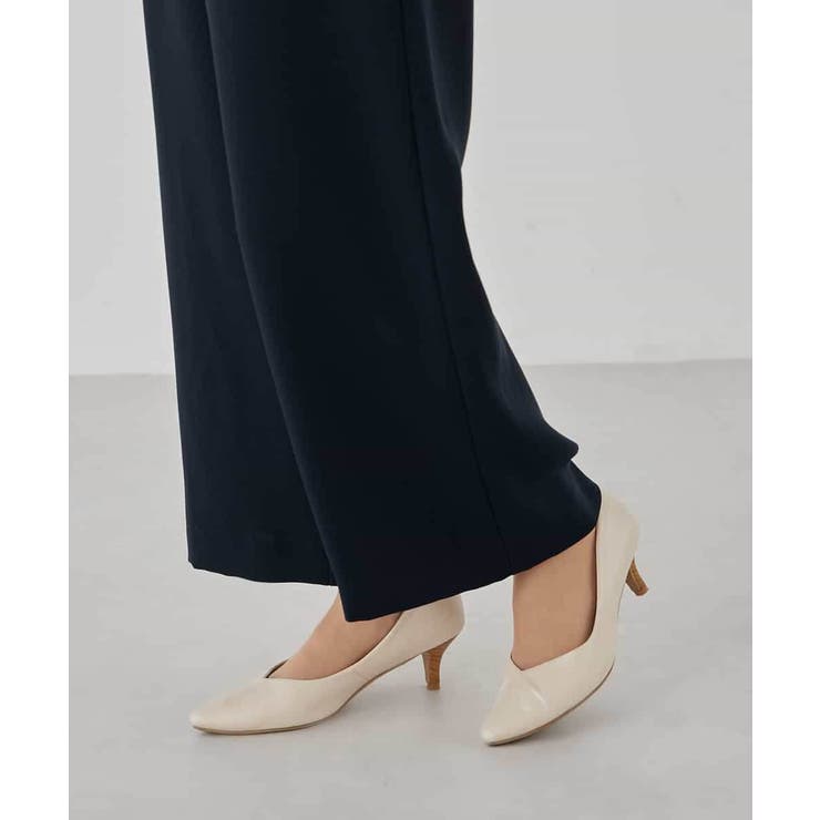 サテンワイドクロップドパンツ【洗える/速乾/毛玉になりにくい/イージーケア】 | a.v.v【WOMEN】 | 詳細画像27 