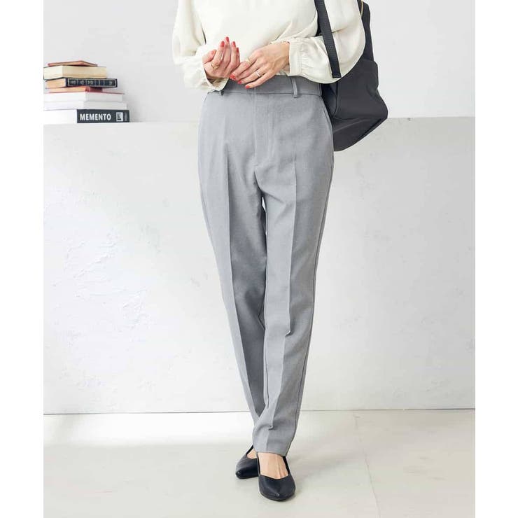 【洗える/ストレッチ/UVカット】麻調ストレッチテーパードパンツ | a.v.v【WOMEN】 | 詳細画像13 