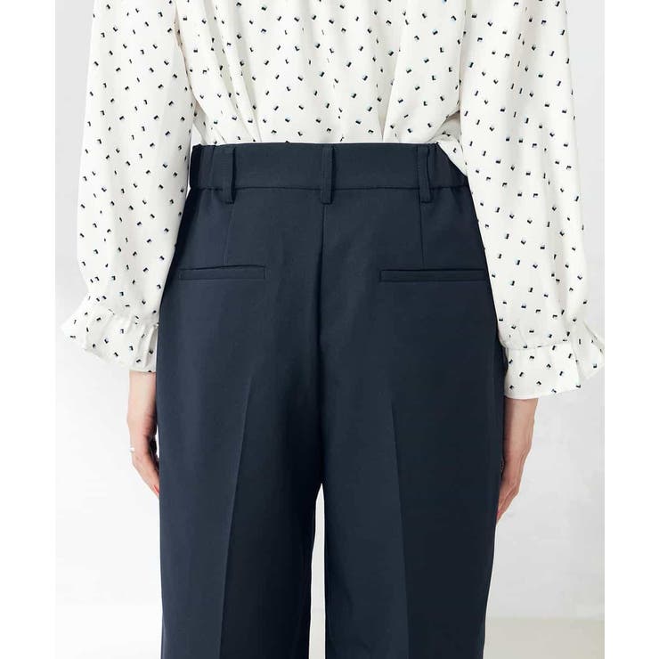 【洗える/ストレッチ/UVカット】麻調ワイドストレートパンツ | a.v.v【WOMEN】 | 詳細画像28 