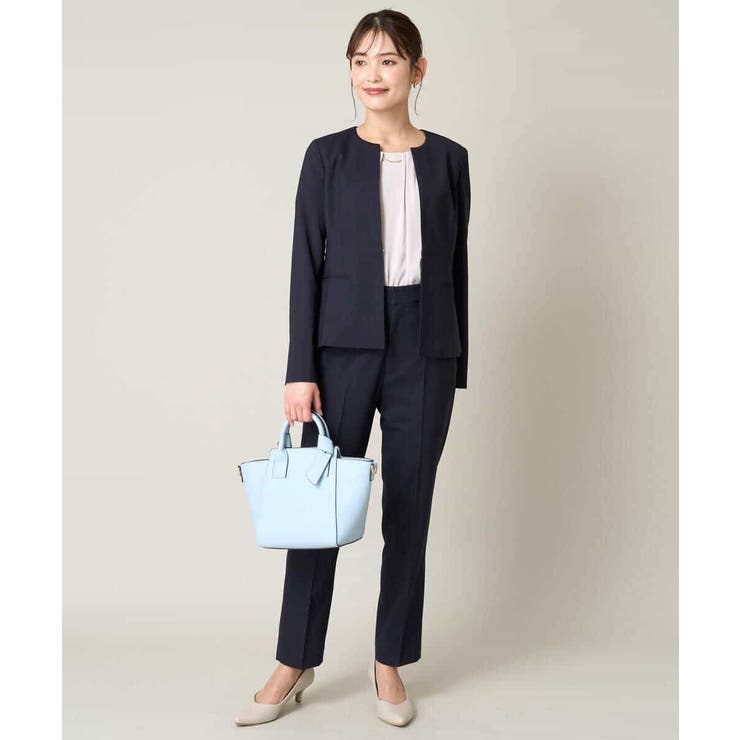 オックスストレッチテーパードパンツ[品番：ITKW0016849]｜a.v.v  