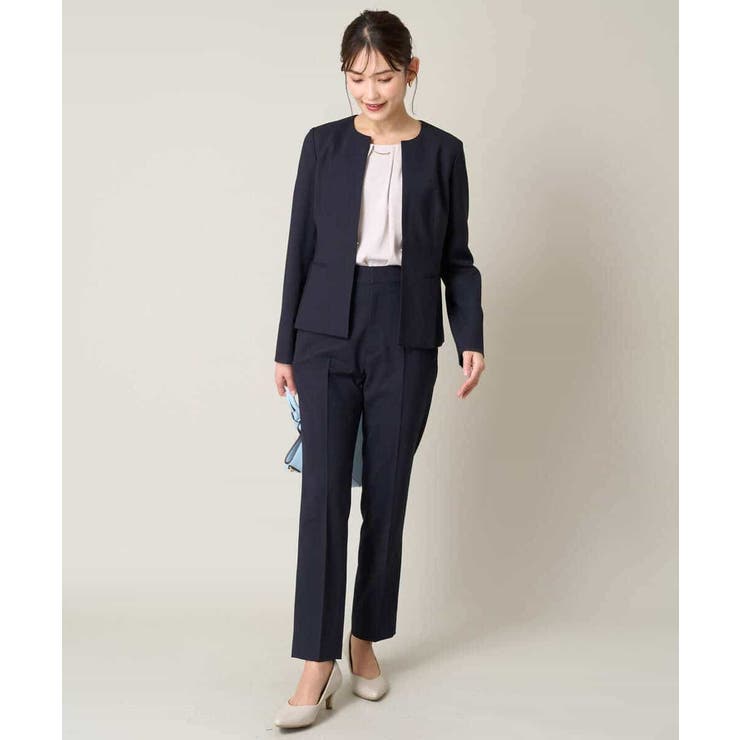 オックスストレッチテーパードパンツ[品番：ITKW0016849]｜a.v.v  