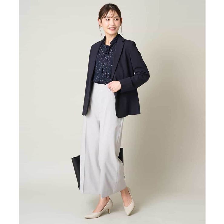 【洗える UVカット 接触冷感】オックスストレッチクロップドワイドパンツ【Ref… | a.v.v【WOMEN】 | 詳細画像16 