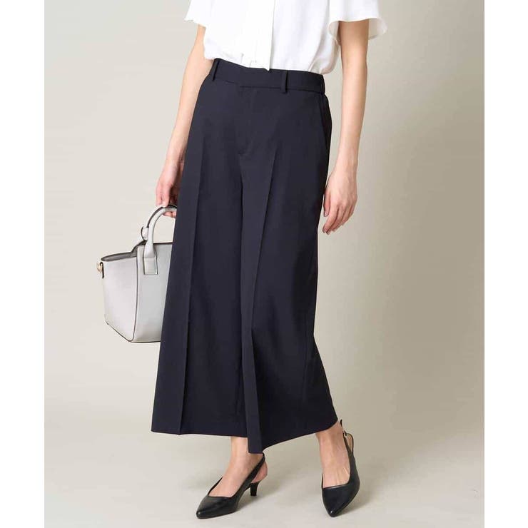 【洗える UVカット 接触冷感】オックスストレッチクロップドワイドパンツ【Ref… | a.v.v【WOMEN】 | 詳細画像2 