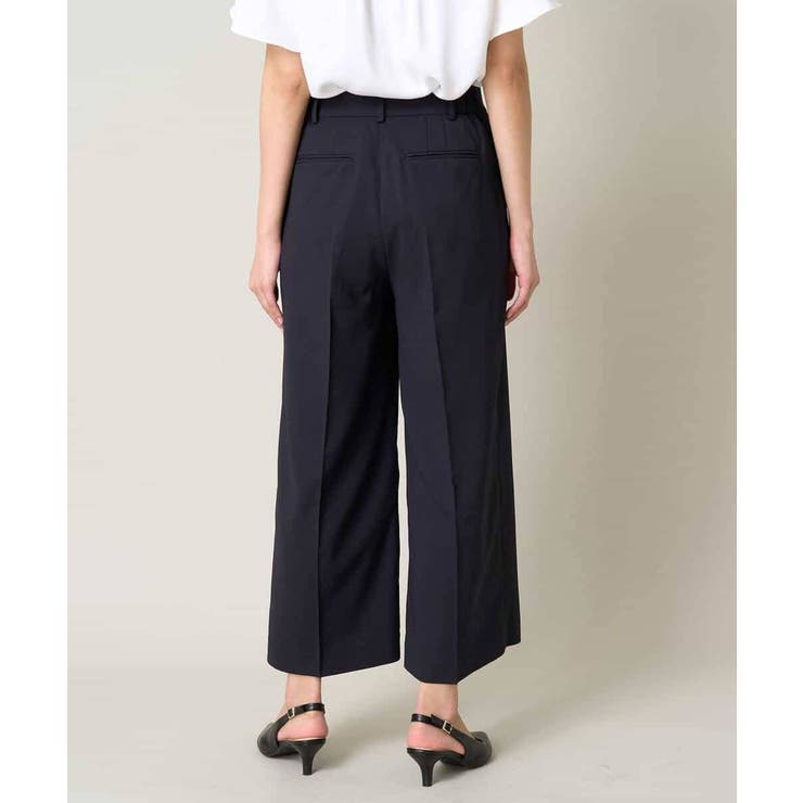 【洗える UVカット 接触冷感】オックスストレッチクロップドワイドパンツ【Ref… | a.v.v【WOMEN】 | 詳細画像27 