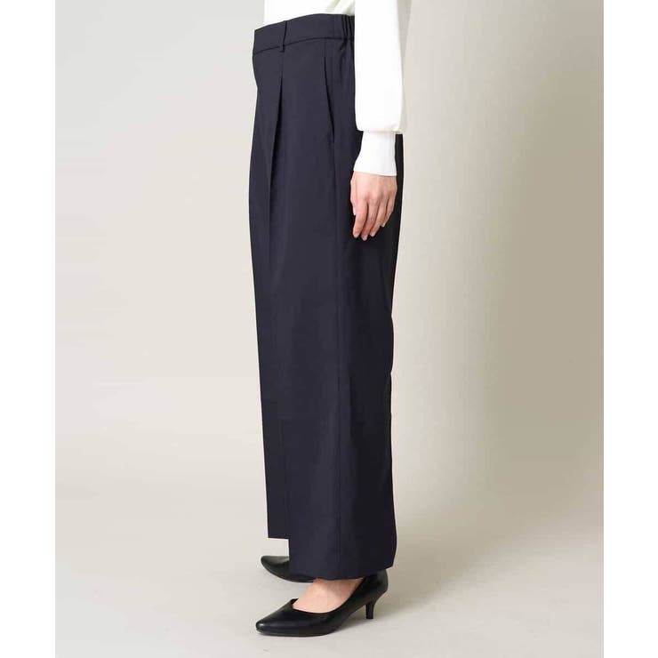 【洗える/UVカット/接触冷感】オックスストレッチワイドパンツ【Reflax】 | a.v.v【WOMEN】 | 詳細画像2 