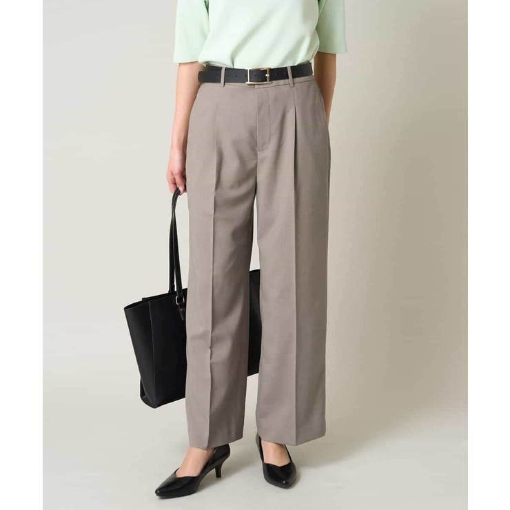 【洗える/UVカット/接触冷感】オックスストレッチワイドパンツ【Reflax】 | a.v.v【WOMEN】 | 詳細画像20 