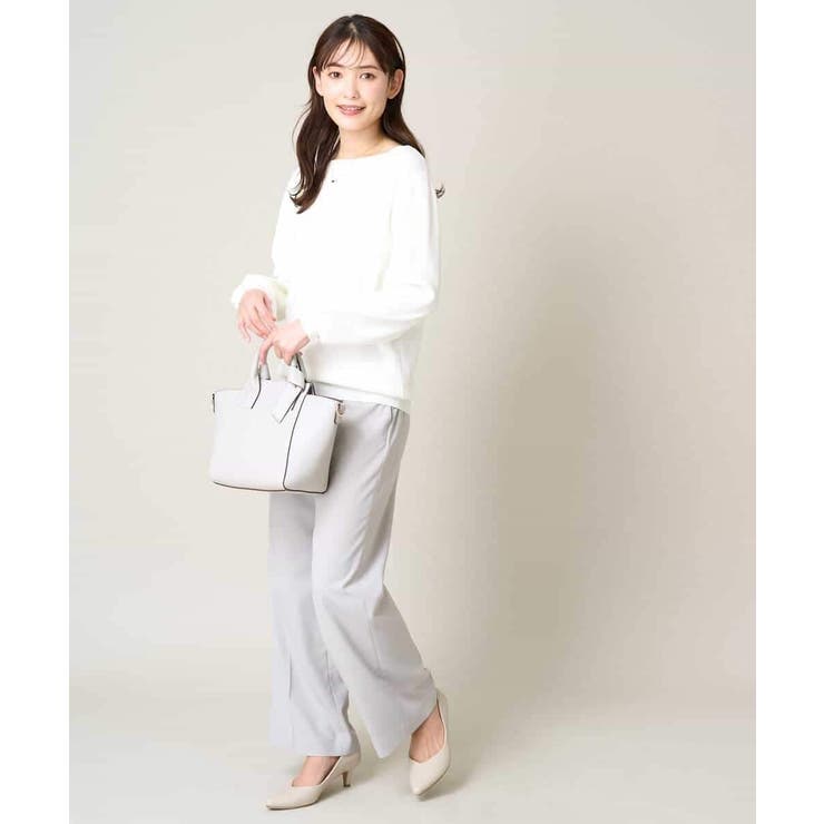 【洗える/UVカット/接触冷感】オックスストレッチワイドパンツ【Reflax】 | a.v.v【WOMEN】 | 詳細画像26 