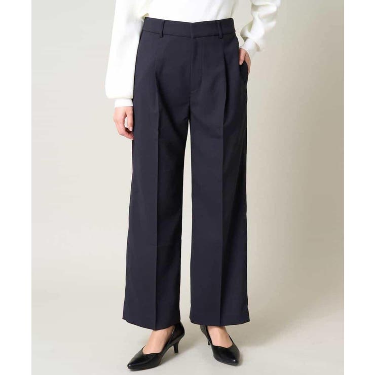 【洗える/UVカット/接触冷感】オックスストレッチワイドパンツ【Reflax】 | a.v.v【WOMEN】 | 詳細画像42 