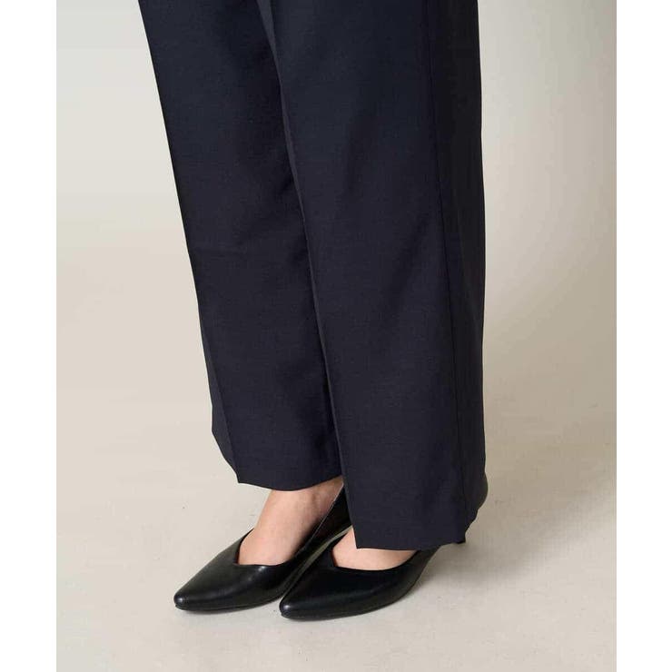 【洗える/UVカット/接触冷感】オックスストレッチワイドパンツ【Reflax】 | a.v.v【WOMEN】 | 詳細画像7 