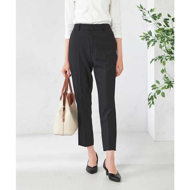 【洗える/イージーケア/吸水速乾/ストレッチ】梳毛調テーパードパンツ | a.v.v【WOMEN】 | 詳細画像28 