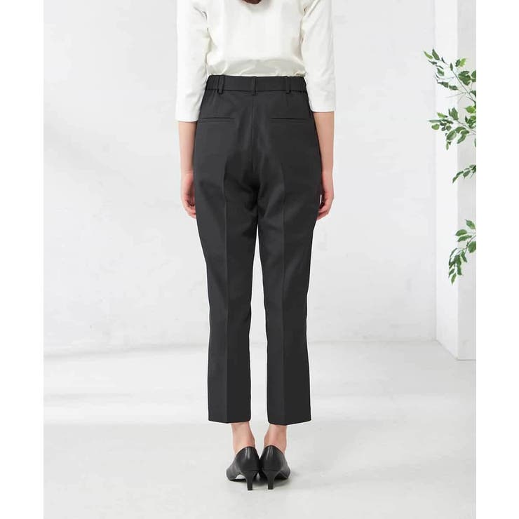 【洗える/イージーケア/吸水速乾/ストレッチ】梳毛調テーパードパンツ | a.v.v【WOMEN】 | 詳細画像38 