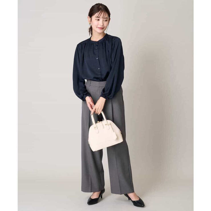 スカルノテックスストレートワイドパンツ | a.v.v【WOMEN】 | 詳細画像21