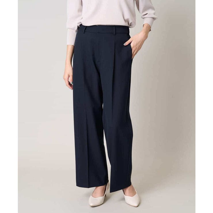 スカルノテックスストレートワイドパンツ | a.v.v【WOMEN】 | 詳細画像26