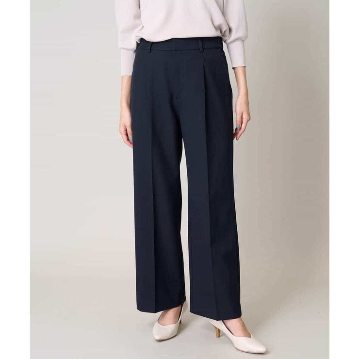 スカルノテックスストレートワイドパンツ | a.v.v【WOMEN】 | 詳細画像27