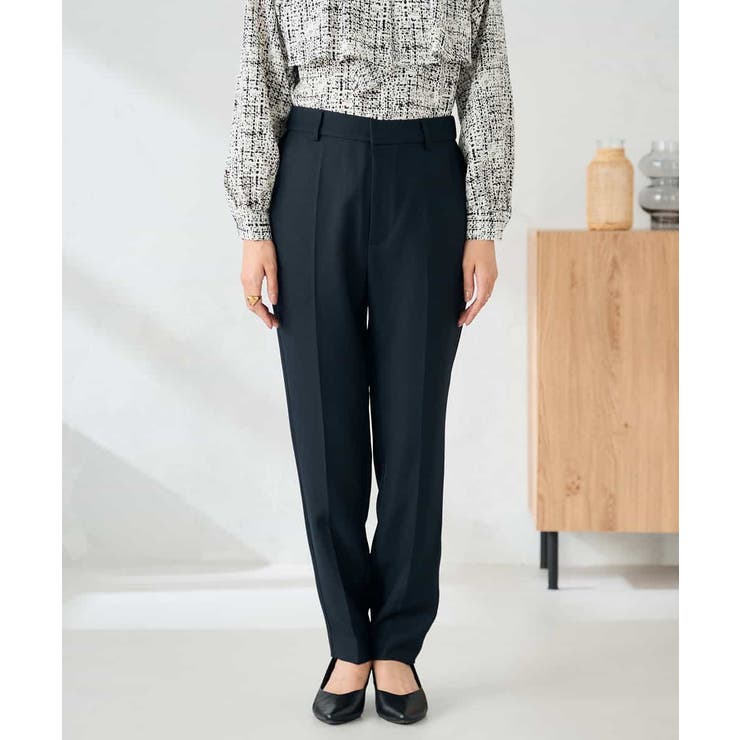 【洗える/イージーケア/ストレッチ】パウダーツイルテーパードパンツ | a.v.v【WOMEN】 | 詳細画像27 