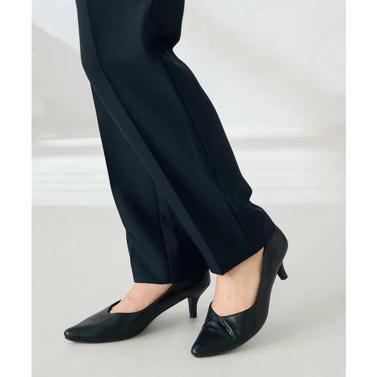 【洗える/イージーケア/ストレッチ】パウダーツイルテーパードパンツ | a.v.v【WOMEN】 | 詳細画像32 