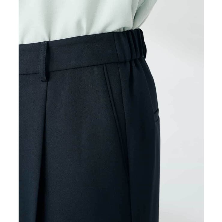 【洗える/イージーケア/ストレッチ】パウダーツイルワイドストレートパンツ | a.v.v【WOMEN】 | 詳細画像32 