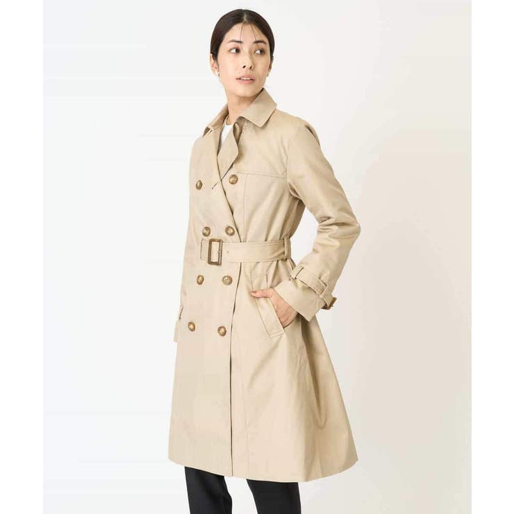 ベーシックロングトレンチコート | a.v.v【WOMEN】 | 詳細画像14 