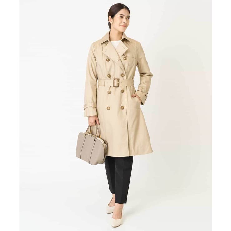 ベーシックロングトレンチコート | a.v.v【WOMEN】 | 詳細画像16 