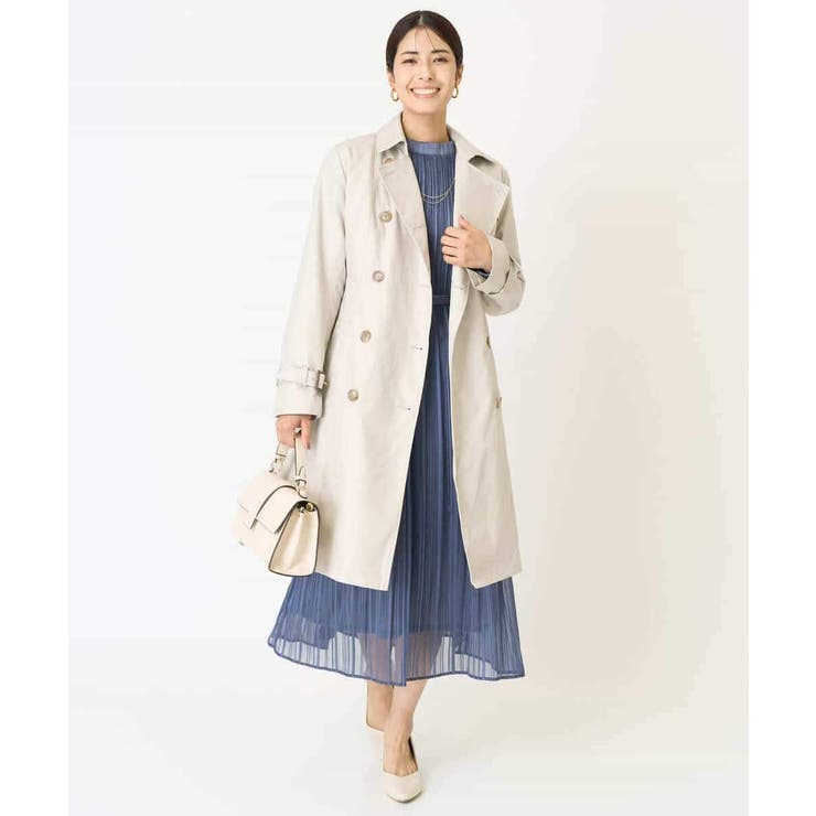 ベーシックロングトレンチコート | a.v.v【WOMEN】 | 詳細画像33 