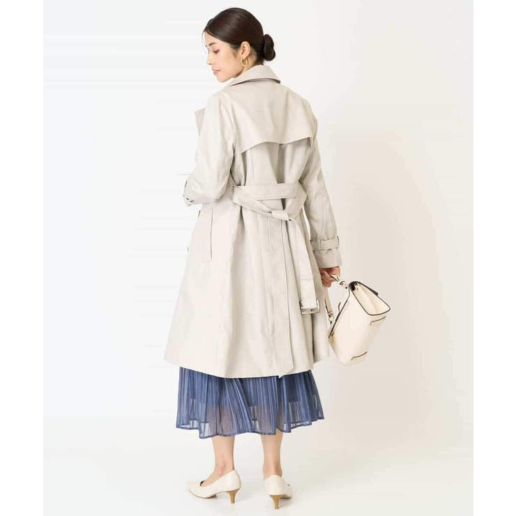 ベーシックロングトレンチコート | a.v.v【WOMEN】 | 詳細画像35 