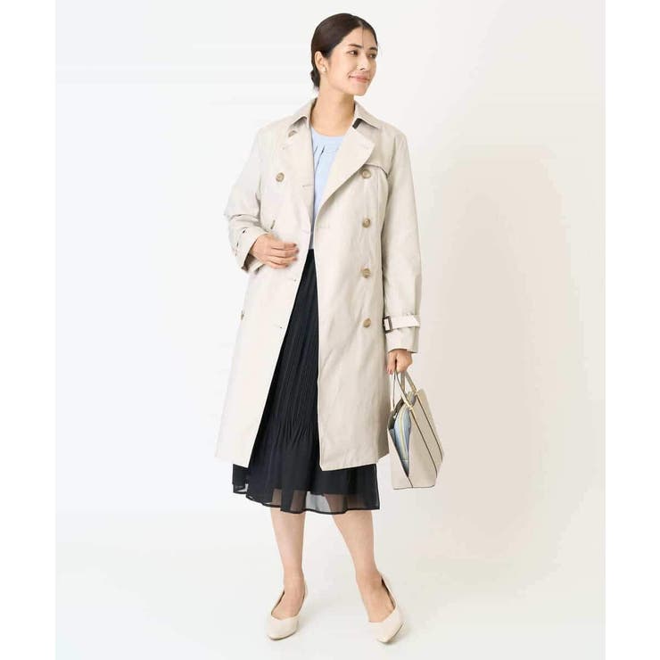 ベーシックロングトレンチコート | a.v.v【WOMEN】 | 詳細画像37 