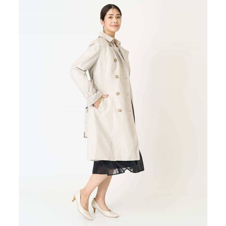 ベーシックロングトレンチコート | a.v.v【WOMEN】 | 詳細画像38 