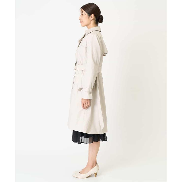ベーシックロングトレンチコート | a.v.v【WOMEN】 | 詳細画像42 
