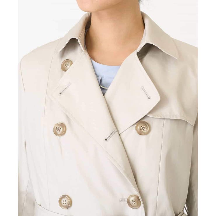 ベーシックロングトレンチコート | a.v.v【WOMEN】 | 詳細画像44 