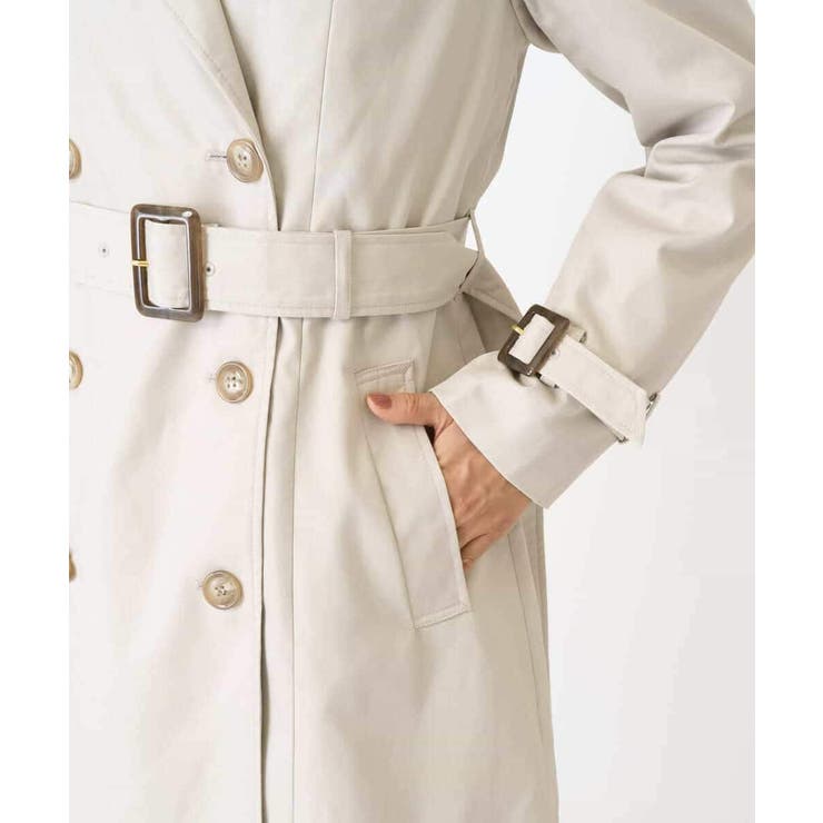 ベーシックロングトレンチコート | a.v.v【WOMEN】 | 詳細画像46 