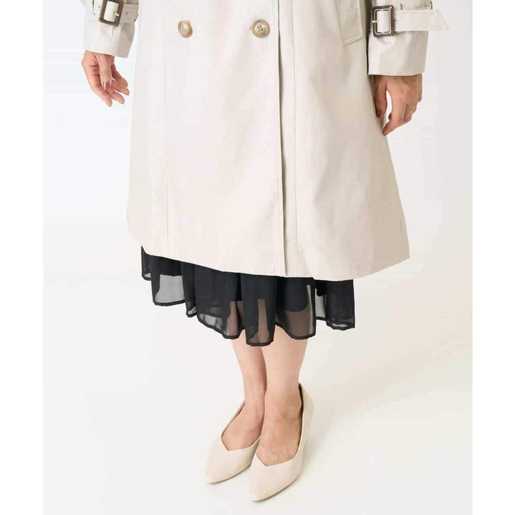 ベーシックロングトレンチコート | a.v.v【WOMEN】 | 詳細画像47 