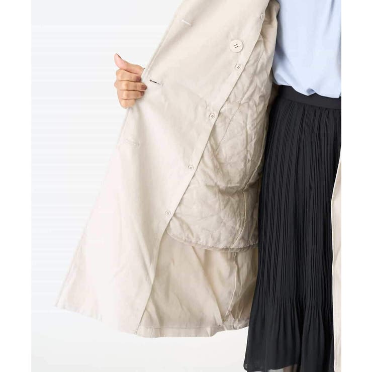 ベーシックロングトレンチコート | a.v.v【WOMEN】 | 詳細画像51 