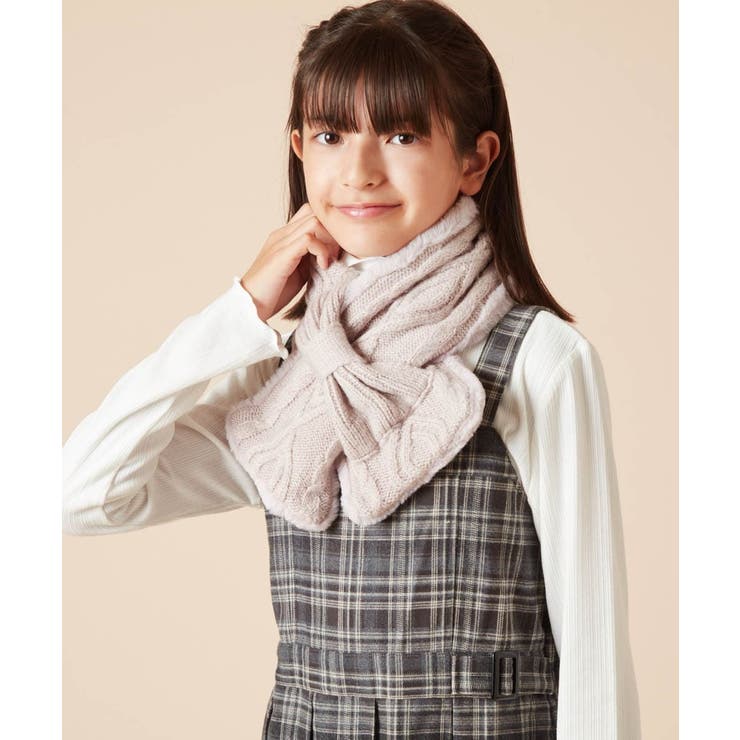 [KIDS]【リバーシブル】リボンスヌード | a.v.v【KIDS】 | 詳細画像4 