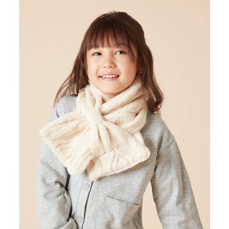 [KIDS]【リバーシブル】リボンスヌード | a.v.v【KIDS】 | 詳細画像8 